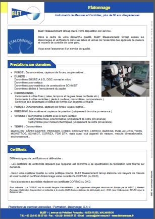 BLET Measurement Group